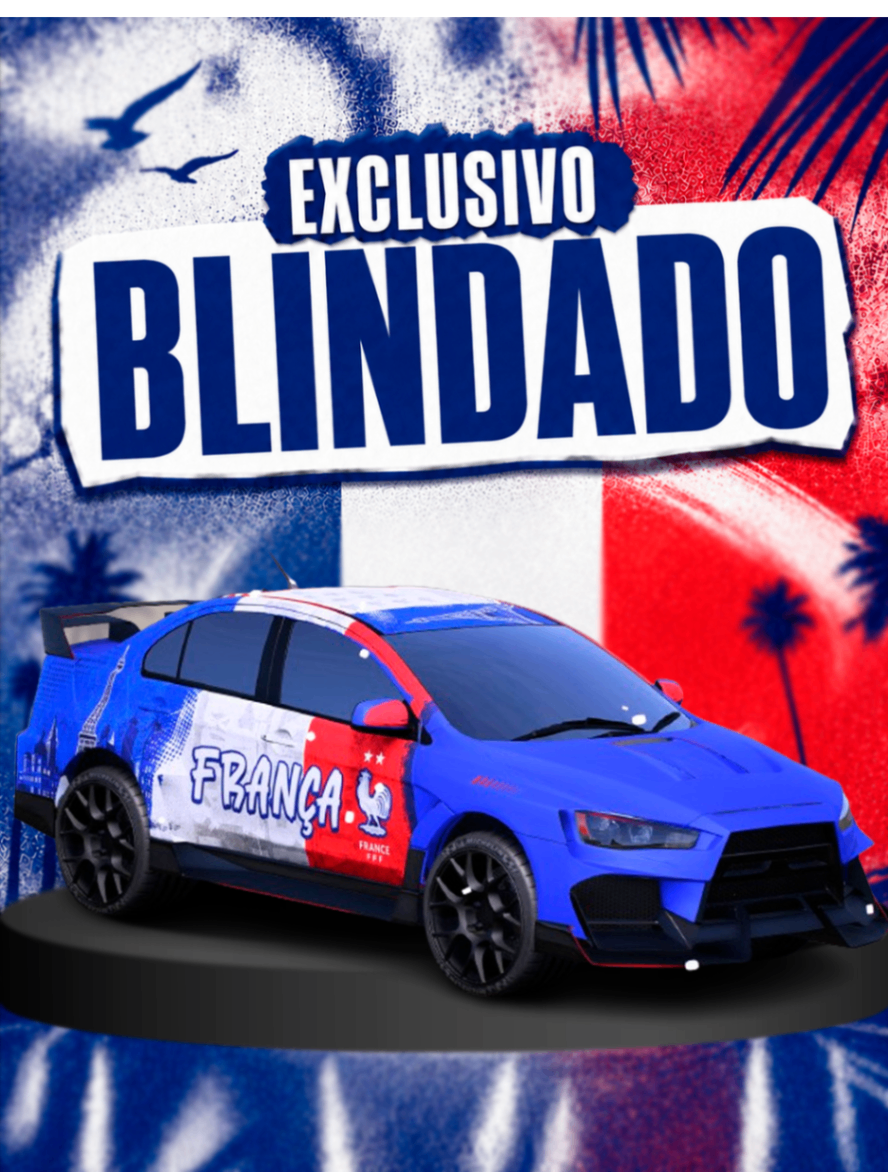 BLINDADO FRANÇA - EXCLUSIVO 32 TIROS