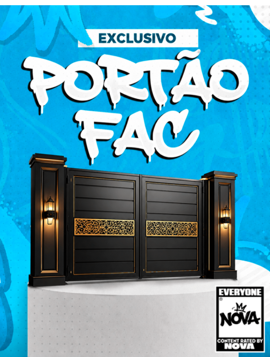 PORTÃO FAC (COM CHAVE)