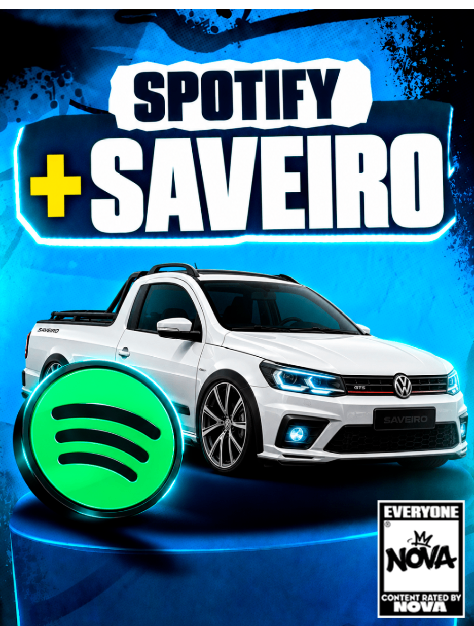 🔥 SAVEIRO REBAIXADA ➕ SPOTIFY (ATÉ WIPE)