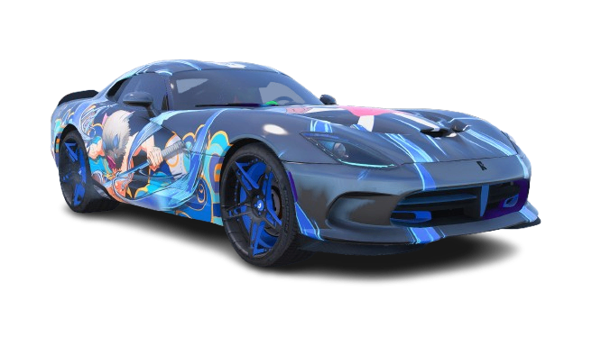 DODGE VIPER ACR INOSUKE - DEMON SLAYER