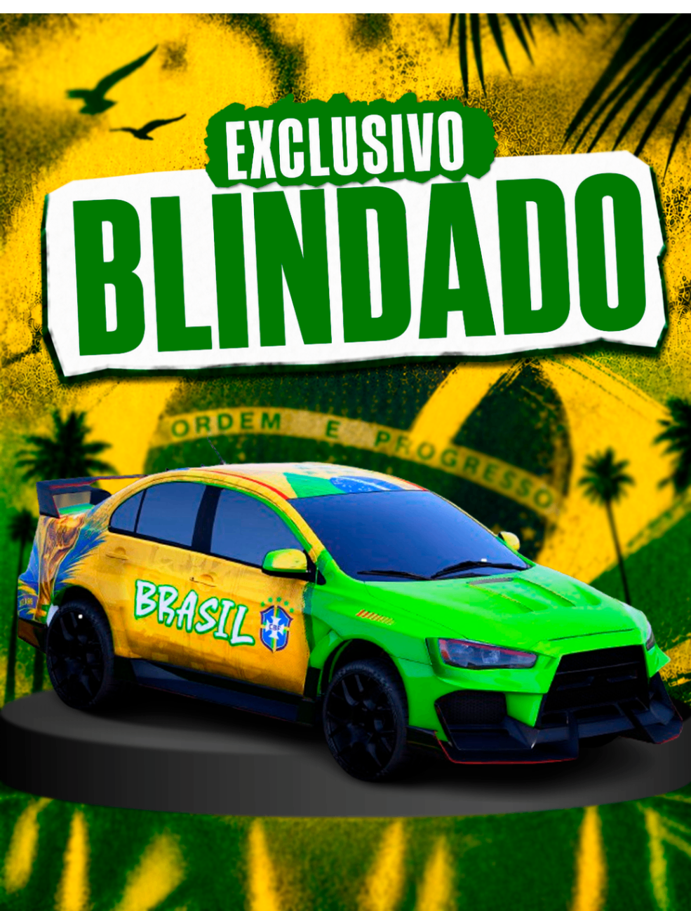 BLINDADO BRASIL - EXCLUSIVO 32 TIROS