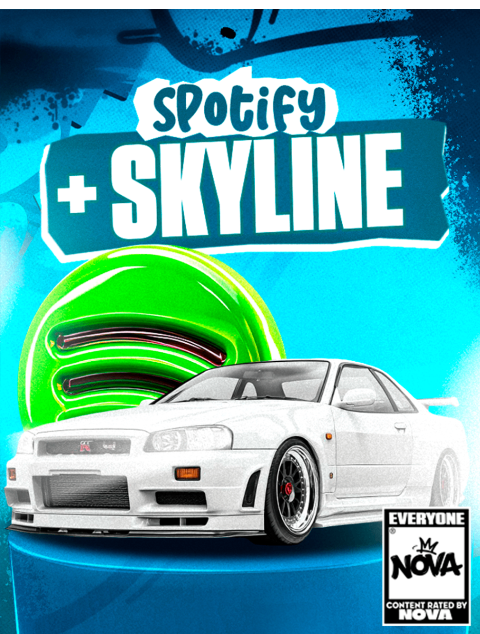 🔥 SKYLINE + SPOTIFY (ATÉ WIPE)