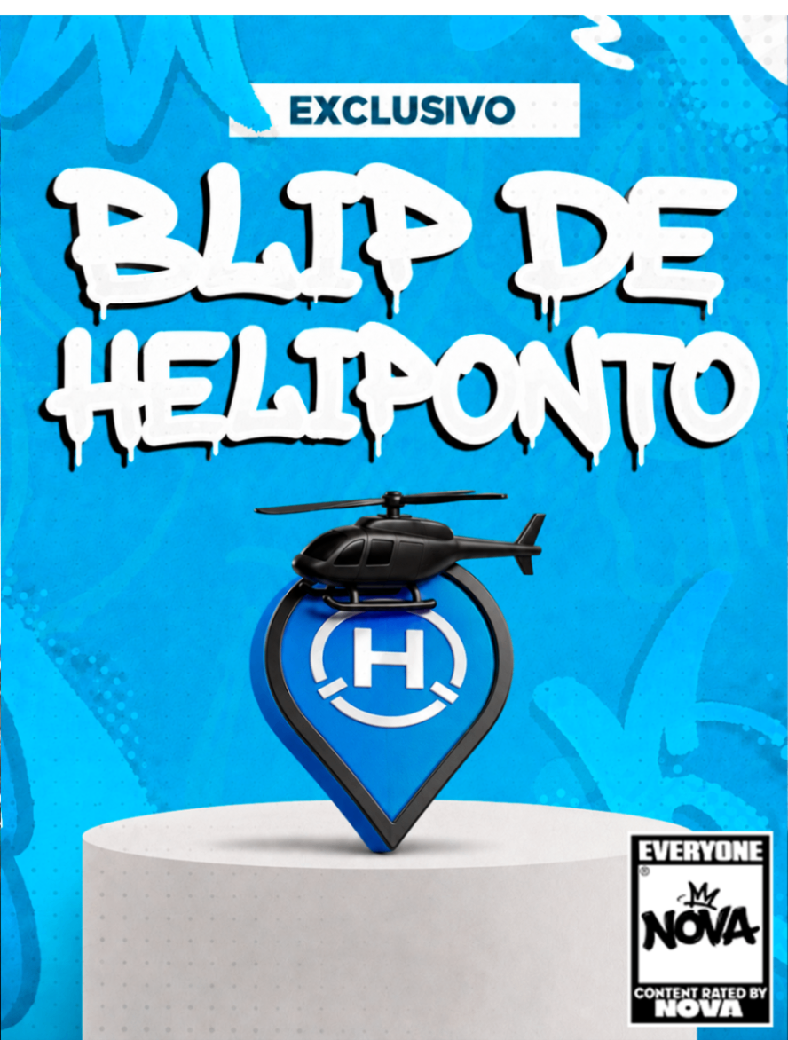 BLIP DE HELIPONTO PRIVADO (DENTRO DA SUA FAC)
