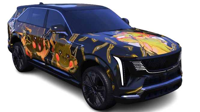 CADILLAC ESCALADE - PIKACHU